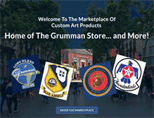 Tablet Screenshot of customartproducts.com